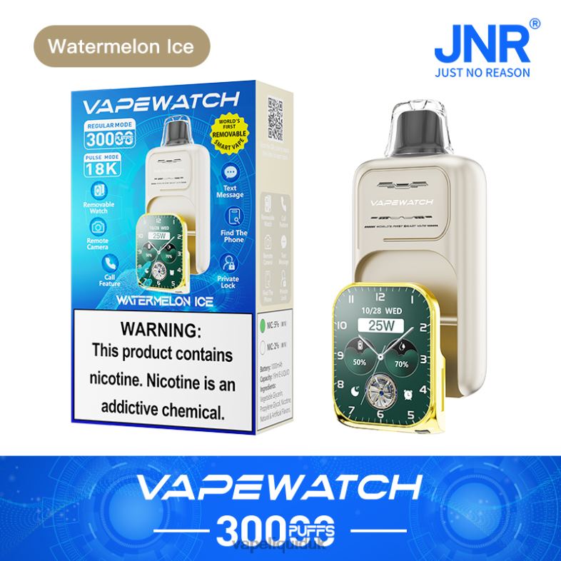 Pod Juice UK - Watermelon Ice JNR Vape Watch 0DPHT9